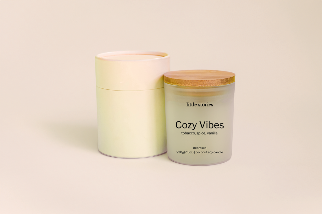 Cozy Vibes Coconut Soy Candle